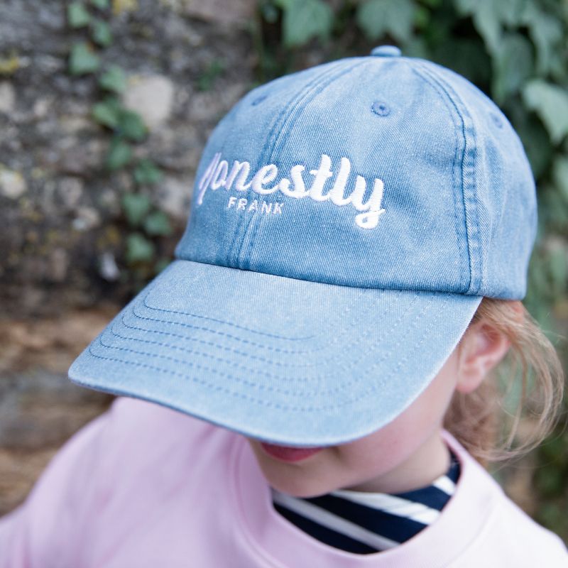 Honestly Frank - Baseball cap in denim blue