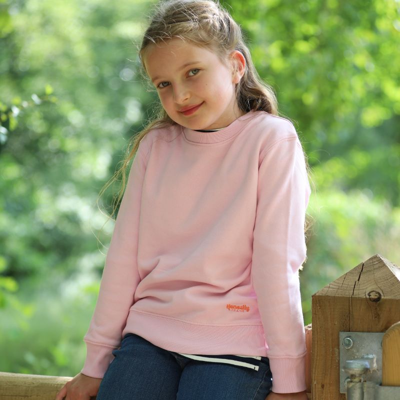 Honestly Frank - Pink sweatshirt with branding