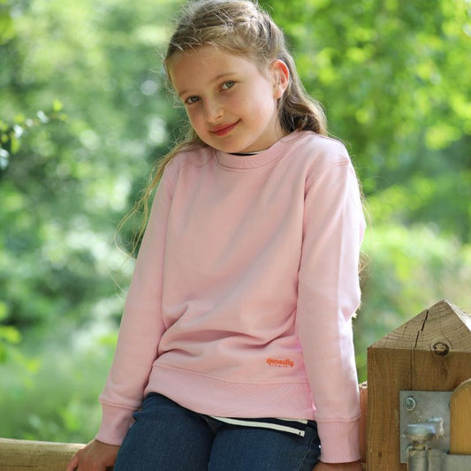 Honestly Frank - Pink sweatshirt with branding